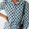 Сукня міді на гудзиках під поясок hot fashion  LX-10259723