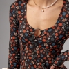 Коротка сукня з квітковим принтом TOP20TY  LX-10300725
