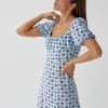 Довга квіткова сукня з оборкою hot fashion  LX-10370927