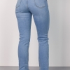 Жіночі джинси skinny з розрізами  LX-10477212