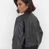 Женская куртка-бомбер в винтажном стиле  LX-10492609