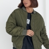 Демисезонная куртка женская на молнии  LX-10494116