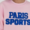 Теплый свитшот на флисе с надписью Paris Sports  LX-10496514