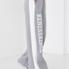 Теплые трикотажные штаны с лампасами и надписью Renes Saince  LX-10499011