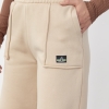 Трикотажные штаны на флисе с накладными карманами  LX-10503715