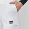 Трикотажные штаны на флисе с накладными карманами  LX-10503747