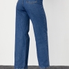 Женские джинсы палаццо с высокой посадкой  LX-10506440
