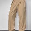 Классические брюки с акцентными пуговицами на поясе  LX-10534820