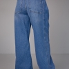 Женские широкие джинсы baggy  LX-10539323