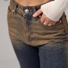 Женские джинсы с эффектом two-tone coloring  LX-10555802
