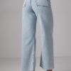 Женские джинсы Straight с необработанным низом  LX-10557812