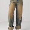 Жіночі джинси скейтер з ефектом two-tone coloring  LX-10563537