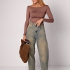 Жіночі джинси Baggy Fit  LX-10605440