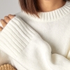 Жіноча в'язана кофта oversize  LX-10612747