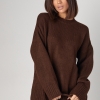 Жіноча в'язана кофта oversize LX-10612751 Жіноча в'язана кофта oversize LX-10612751