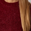 Жіночий подовжений в'язаний джемпер oversize  LX-10614235