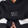 Теплий спортивний костюм жіночий з написом Don't quit  LX-10615709