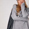 Жіночий костюм oversize у рубчик зі штанами палаццо  LX-10616010
