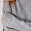 Жіночий костюм oversize у рубчик зі штанами палаццо  LX-10616010