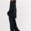 Теплий жіночий в'язаний костюм oversize  LX-10620209