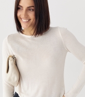 Жіночий лонгслів з віскозного плетіння