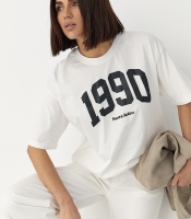 Футболка oversize з принтом 1990