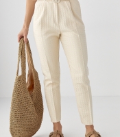 Класичні жіночі штани зі складками