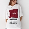 Жіноча футболка з принтом Porsche  LX-10657001