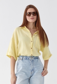 Муслінова сорочка з коротким рукавом Муслінова сорочка з коротким рукавом