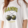 Футболка з написом Ganni  LX-10662701
