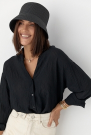 Смугаста сорочка з довгими рукавами Смугаста сорочка з довгими рукавами