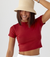 Однотонна футболка Massimo Dutti