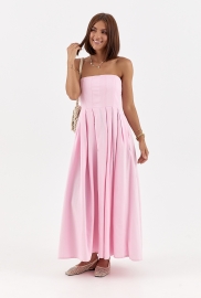 Сукня зі складками без бретелей Сукня зі складками без бретелей