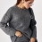 В'язаний жіночий джемпер oversize