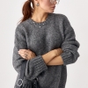 В'язаний жіночий джемпер oversize  LX-10684910