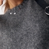 В'язаний жіночий джемпер oversize  LX-10684910