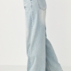 Прямі джинси Wide leg із високою посадкою  LX-10687012
