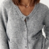 Теплий в'язаний кардиган із кишенями LX-10690210 Теплий в'язаний кардиган із кишенями LX-10690210