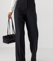 Класичні штани-палаццо з високою посадкою