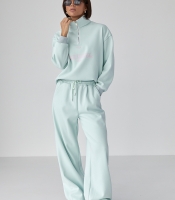 Теплий спортивний костюм з написами