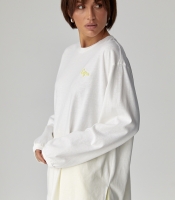 Лонг вільного фасону з написом