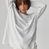 Однотонний базовий лонг oversize  LX-10692611