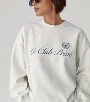 Утеплений світшот із написами