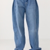 Сині широкі джинси Baggy  LX-10693823
