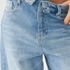 Джинси Baggy з підгорнутим поясом  LX-10696740