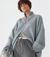 В'язаний кардиган оверсайз на блискавці