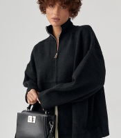 В'язаний кардиган оверсайз на блискавці