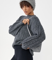 Вовняний джемпер вільного крою