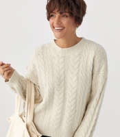 Вовняний джемпер вільного крою