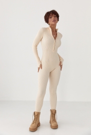 Трикотажний комбінезон в рубчик Трикотажний комбінезон в рубчик